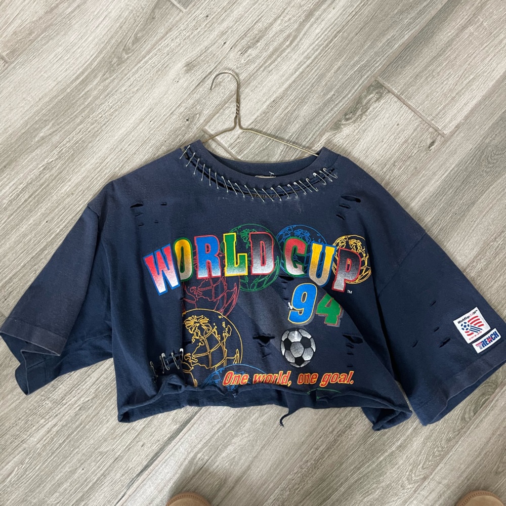 LF FURST OF A KIND oversize crop tee World Cup
